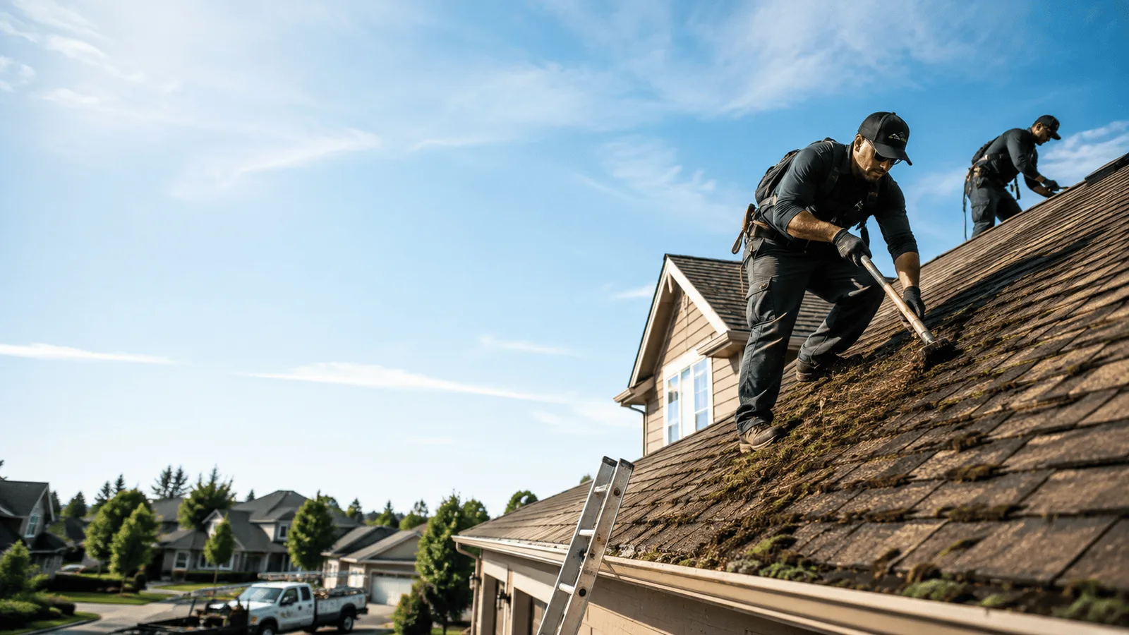 Roof Moss Removal in Clinton, OH near me